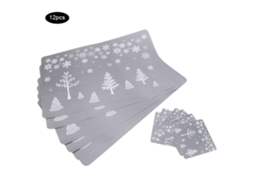 Laxiscreed Conjunto Natalício De 12 Peças Para Chá, Incluindo Canecas, Chaleira E Tapetes Para Decoração De Mesa