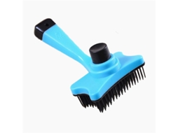 Pente Para Animais De Estimação, 13x7,5cm Escova Antiestática De Aço Inoxidável Para Cães E Gatos, Remove Pelos Para Pelos Longos E Curtos