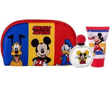 Conjunto de Necessaire + Eau de Toilette + Gel de Banho Mickey
