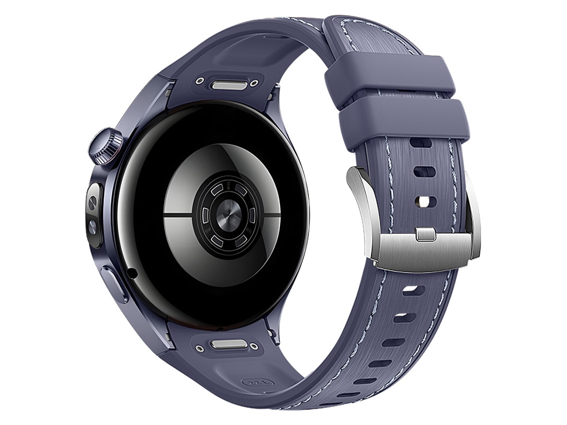 Pulseira de Couro e Silicone para Huawei Watch 42mm roxo HEXINYIGJLY