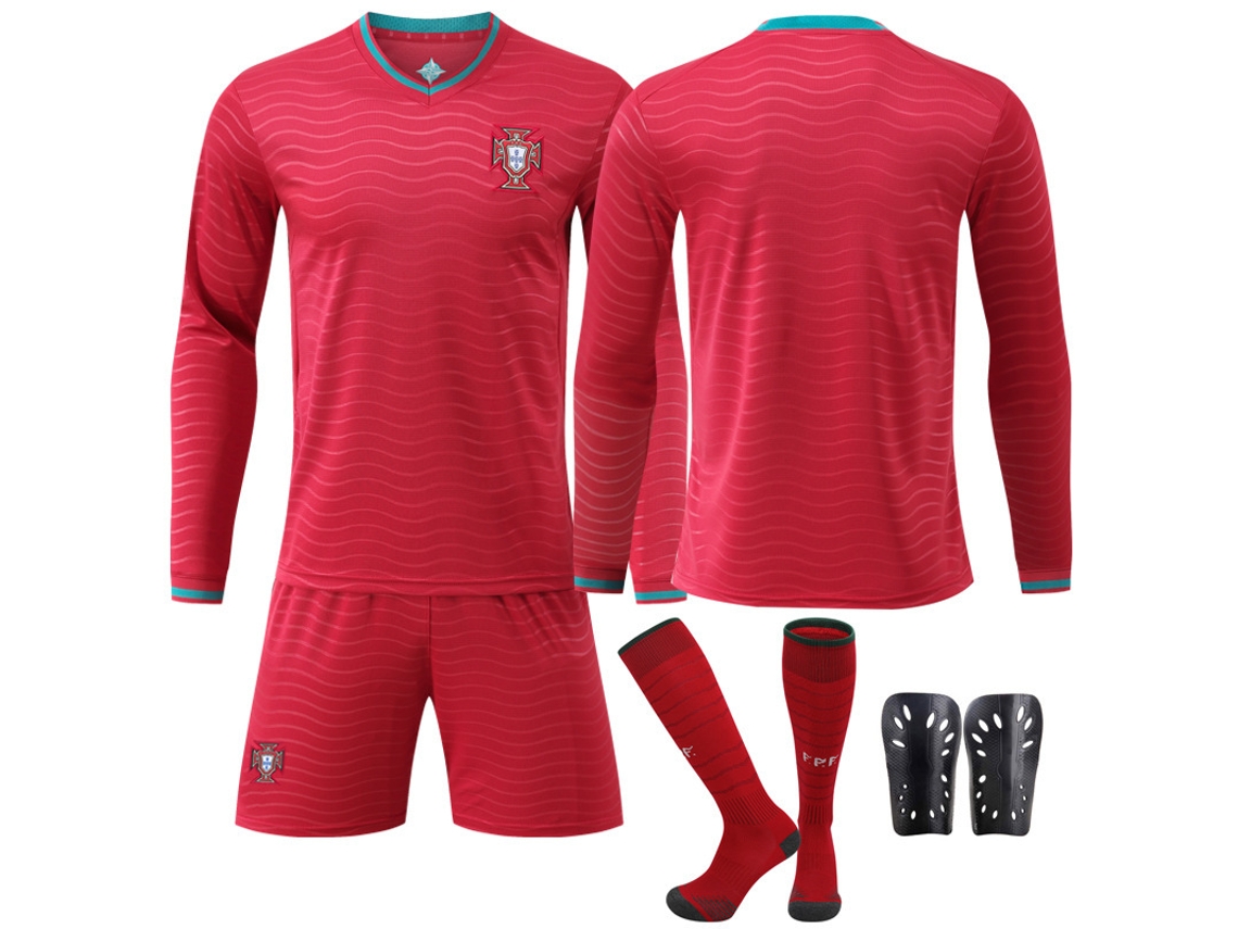 Camisola Seleção Portuguesa 2026 Mundial Vermelha Customizável(versão Não Oficial)