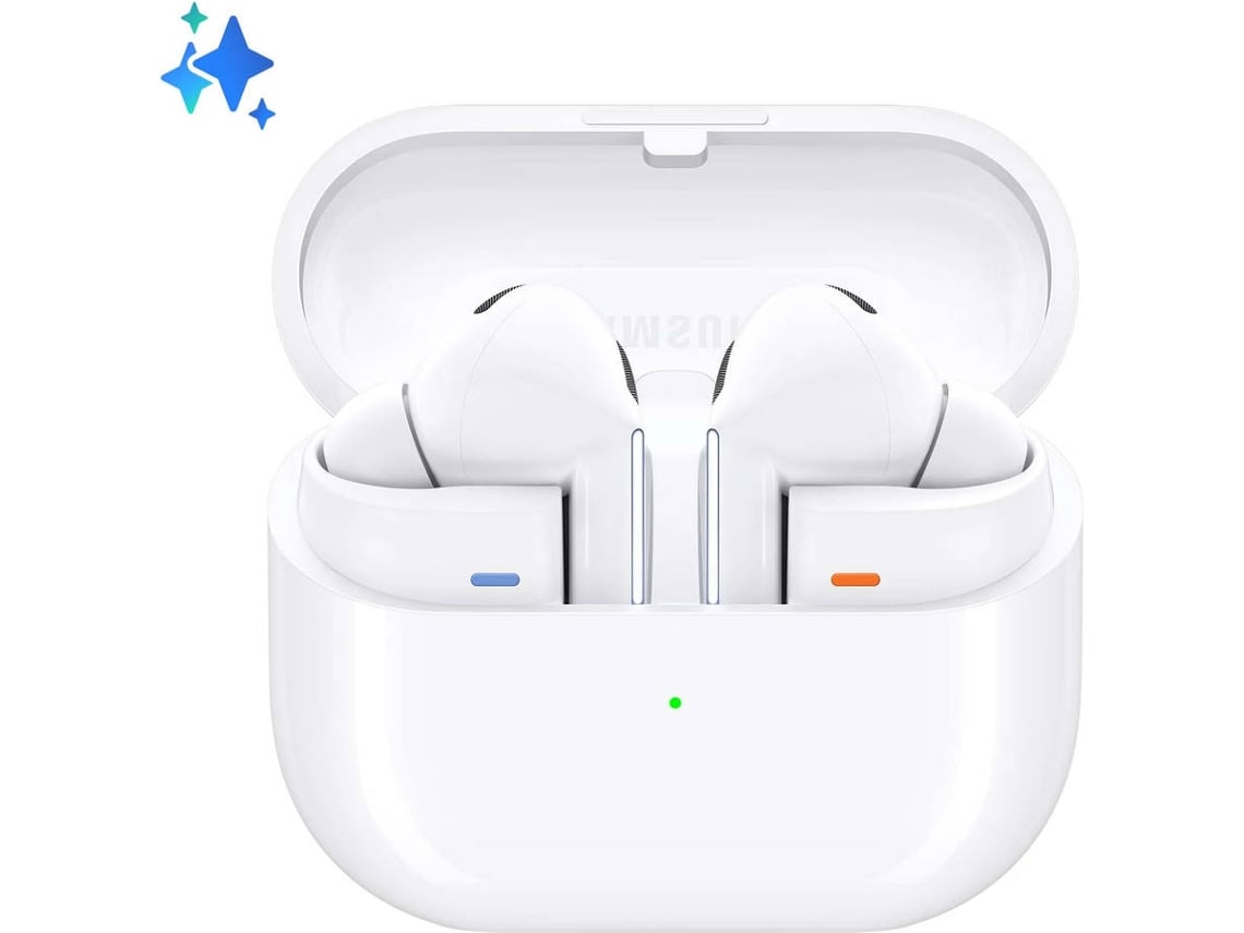 Auriculares Bluetooth True Wireless SAMSUNG Galaxy Buds3 Pro (In Ear - Microfone - Noise Cancelling - Branco)