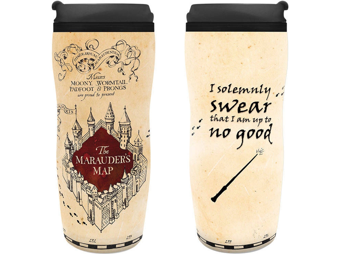 Caneca de Viagem HARRY POTTER Marauder's Map