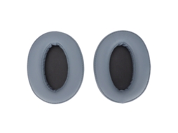 Lurelia Protetores Auriculares Para Auscultadores Whh910n, De Couro Sintético, Em Couro Proteico E Espuma De Memória, Azul