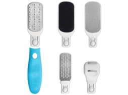 Esfoliante Para Os Pés Seguro E Suave, Removedor De Pele Morta Com Cabo Ergonômico, Lixa Nano Pés Para Pedicure Com Qualidade De Salão, Uso Úmido Ou S