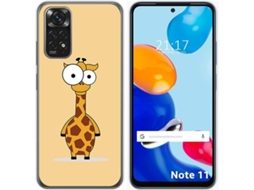 Capa Xiaomi Redmi Note 11 TUMUNDOSMARTPHONE Desenhos Girafa Multicor