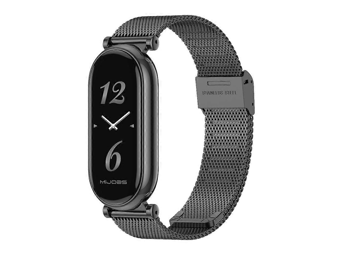 Pulseira De Metal Mijobs Gt4 Milan Buckle Para Xiaomi Mi Band 8 / 9 / 9 Nfc