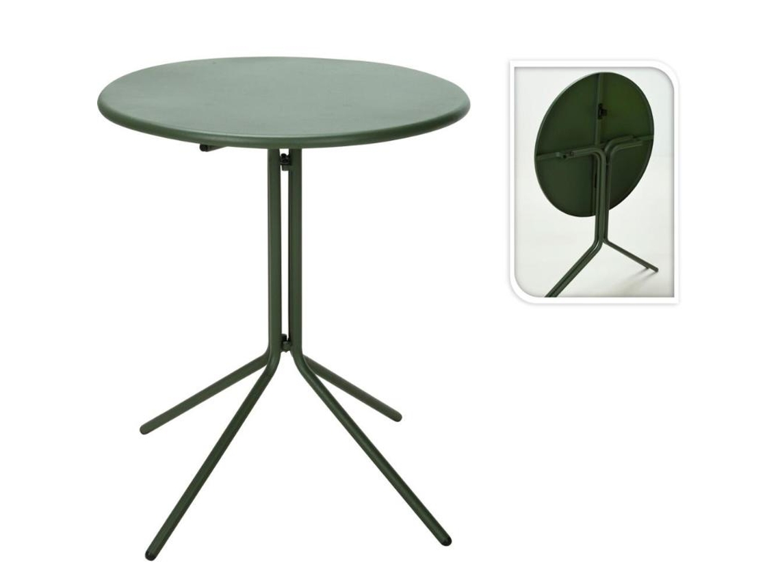 Mesa Plegable 58x70 Cm Verde Ambiance