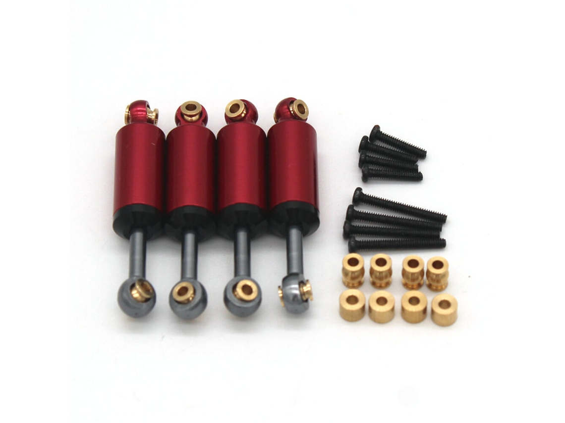 Peças De Amortecedores De Molas Internas De Metal Atualizados Para Fms Fcx24 12401 Power Wagon 1/24 Rc Car Vehicles Model Parts