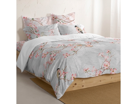 Capa de Edredão HAPPYFRIDAY Ohara (220 x 220 cm - Algodão - Multicor)