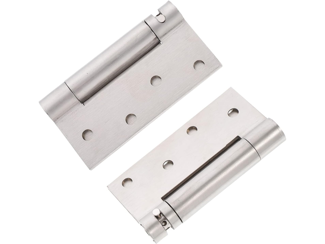 2 Dobradiças De Aço Inoxidável Com Fechamento Automático,