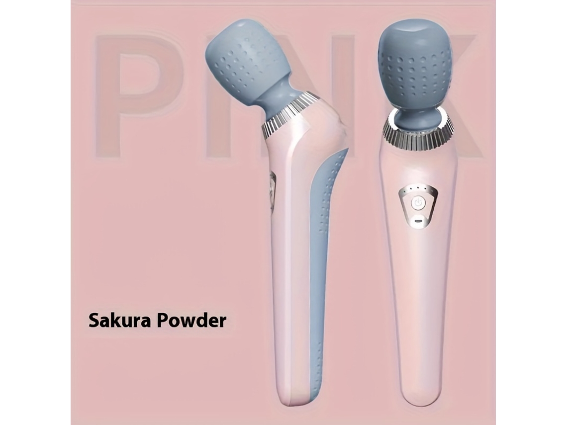 Massageiro Portátil, Varinha De Massagem Recarregável Por Usb, Função Vibratória, Ideal Para Relaxamento Do Pescoço, Compacto, Recarregáv...