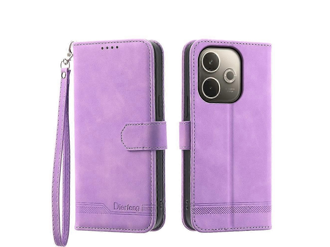 Capa Para Celular Híbrida De Couro Pu Tpu Dream Line Da Dierfeng