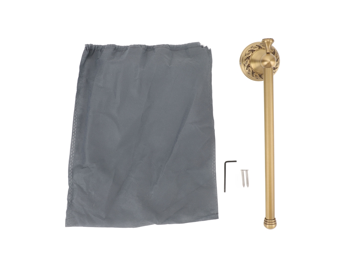 Suporte de Papel Higiênico de Cobre Fixo na Parede 11.2in S/MARCA