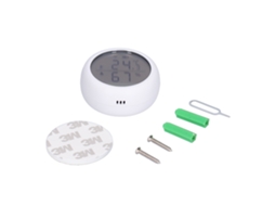 Detector de qualidade do ar com sensor de temperatura e umidade mini montado na parede S/MARCA