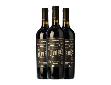 Vinho OLIVARES Monastrell Jumilla Crianza (0.75 L - 3 Unidades)