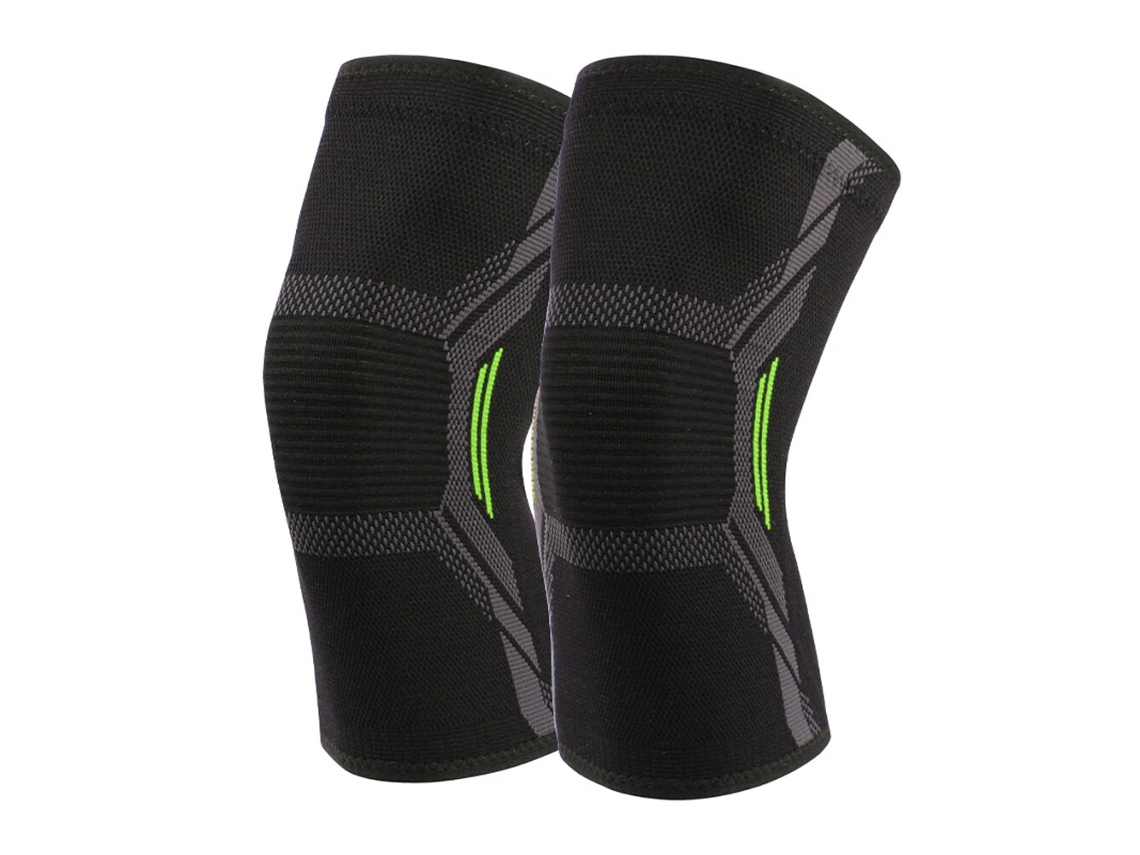 Joelheiras esportivas AQUAFORGE, para homens e mulheres, compressão elástica