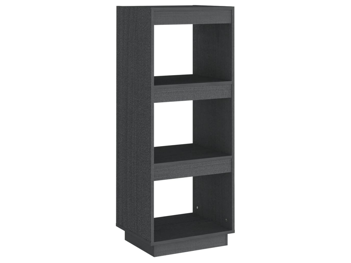 Book Cabinet, Book Cabinets Vidaxl Cinzeto Madeira De Pinho (n/a)