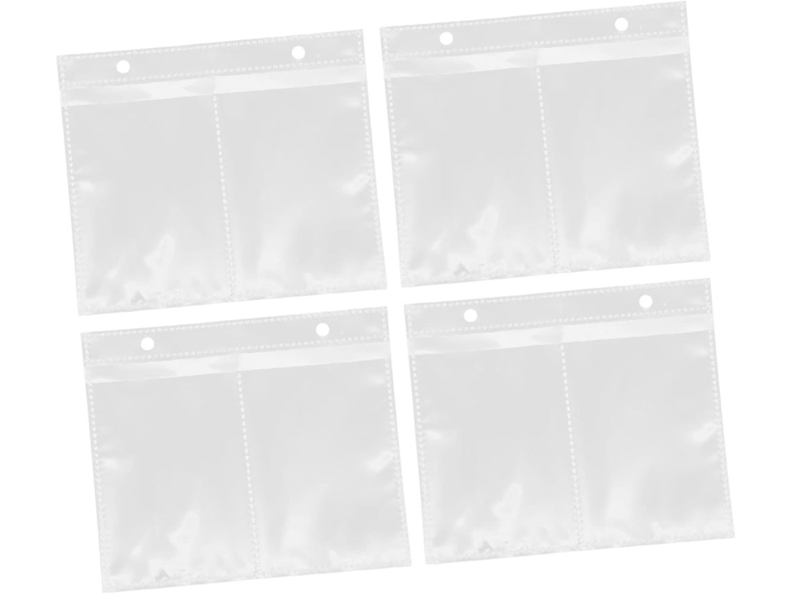 20 Peças Pochetes Recarregáveis Para Fotos Para Página De Álbum Álbum, Capa Transparente Proteção Cartões