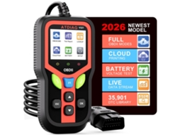 Scanner Obd2 Zruxe V321 (diagnóstico Automóvel, Leitura De Códigos, Dados Em Tempo Real, Teste Bateria, Evap, 48 Marcas)