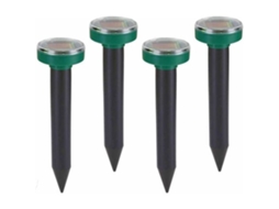 Kit De 4 Peças De Repelente De Ratos Solar*