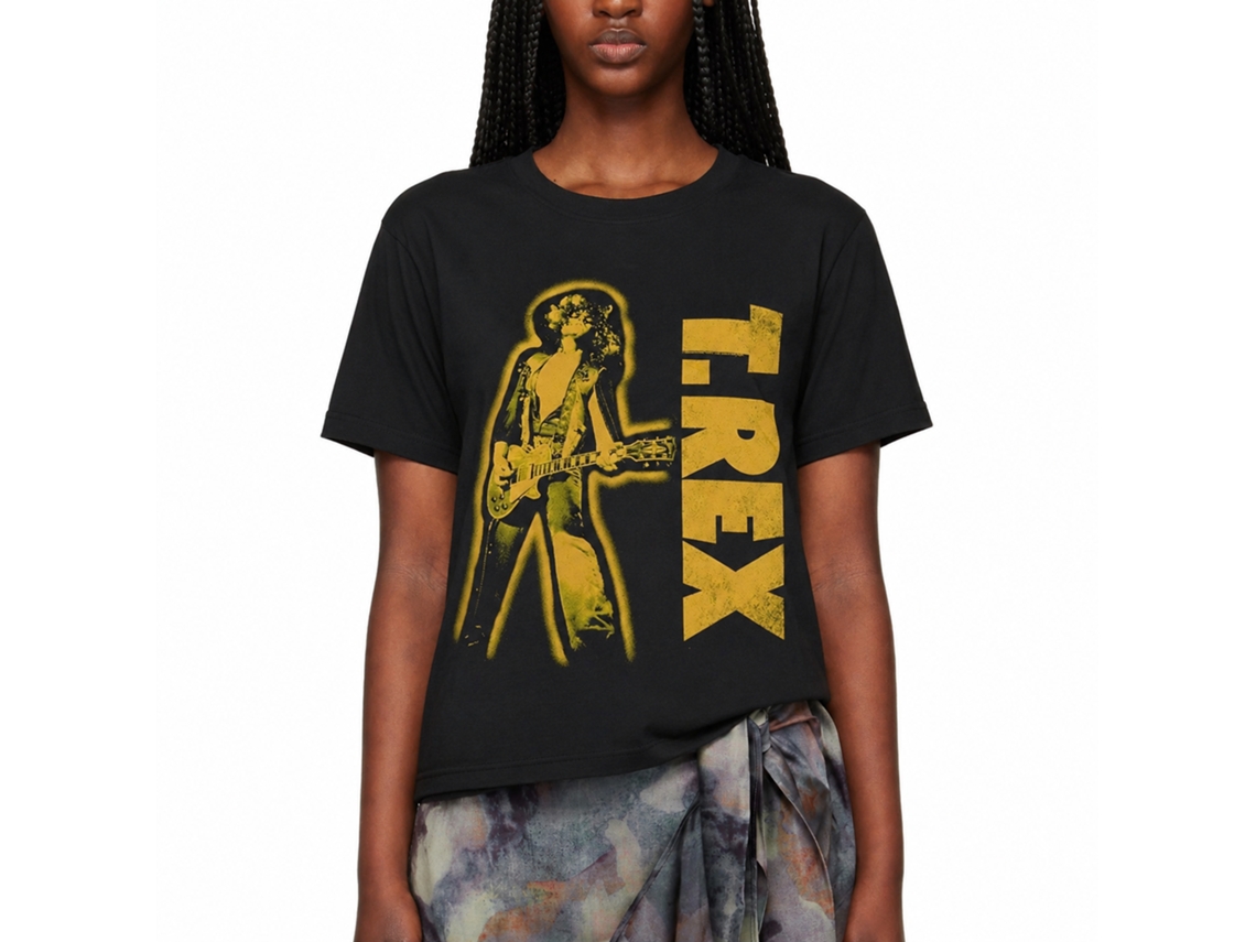 T.rex Guitar T-shirt Unisex Adults Size:m