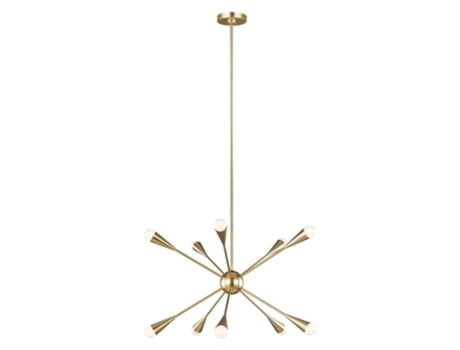 Candelabro FEISS Fe-Jax10-Bb Jax Steel G9 10 Bulbos