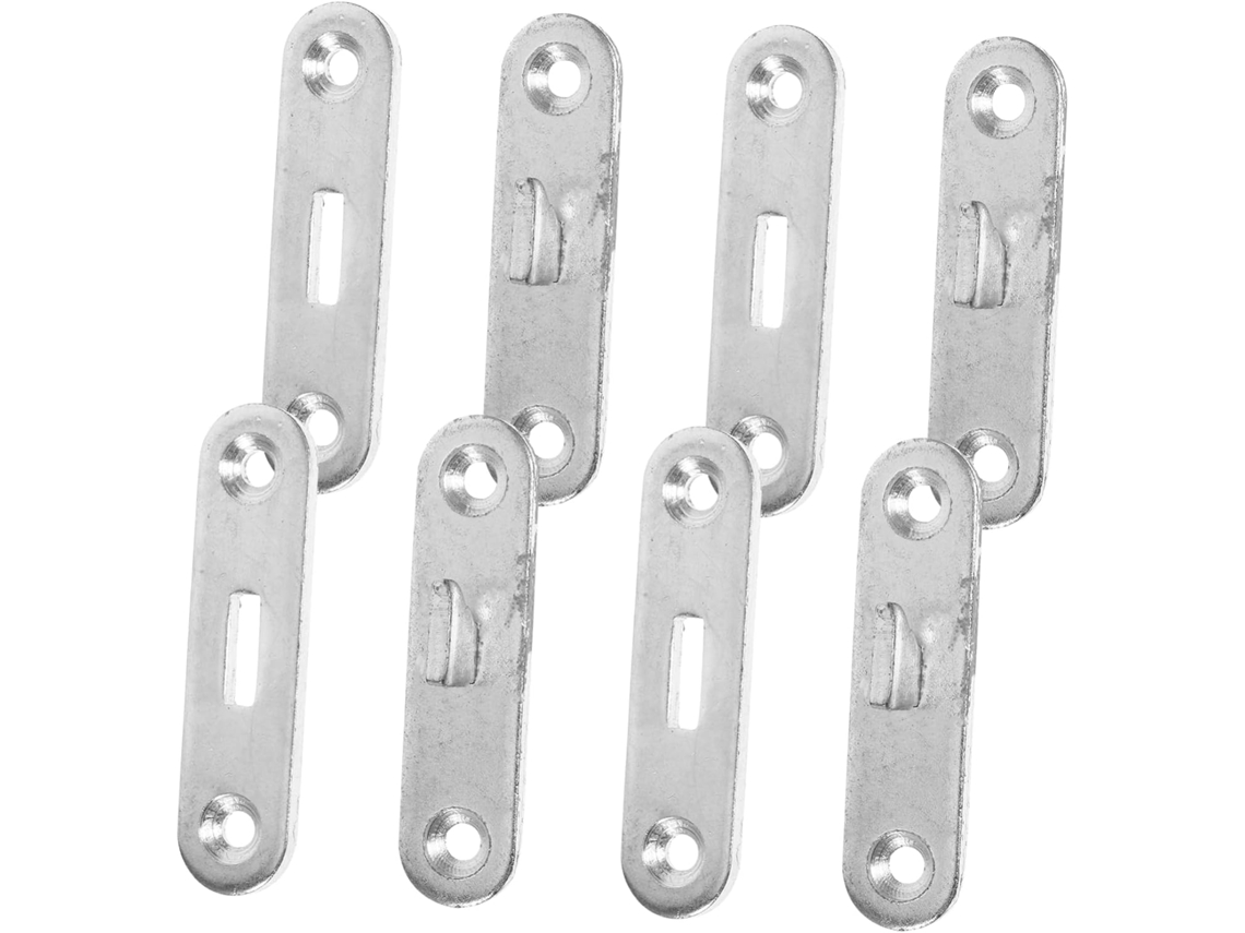 Eringogo 4 Pares De Para Grades Cama, Maior E Suporte, Fácil