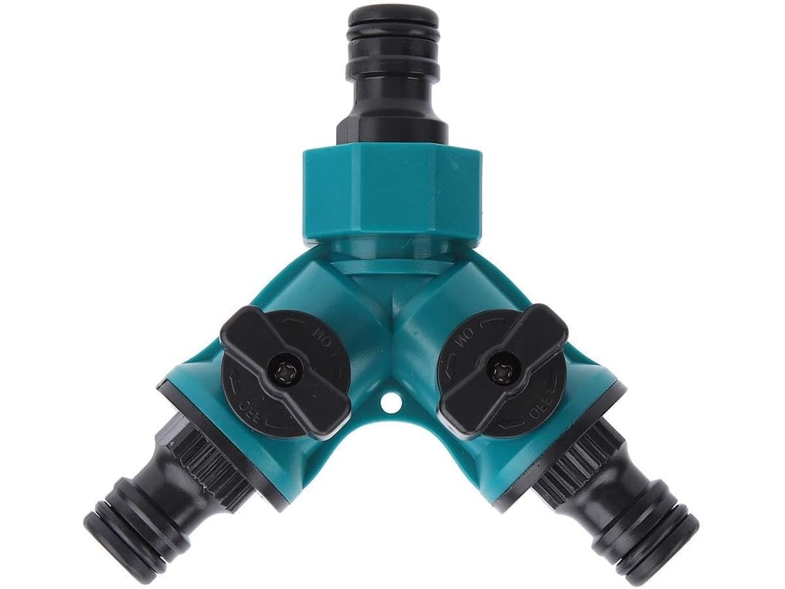 Adaptador Triplo Tipo Y Para Mangueira De Água Com Válvula Comutação,