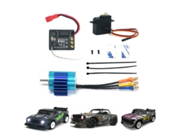 Conjunto Completo Sg 1603 1604 Udirc 1601 para Carro Rc: Motor Brushless 2435, Esc 25a e Servos . MDUG (peças de Substituição)