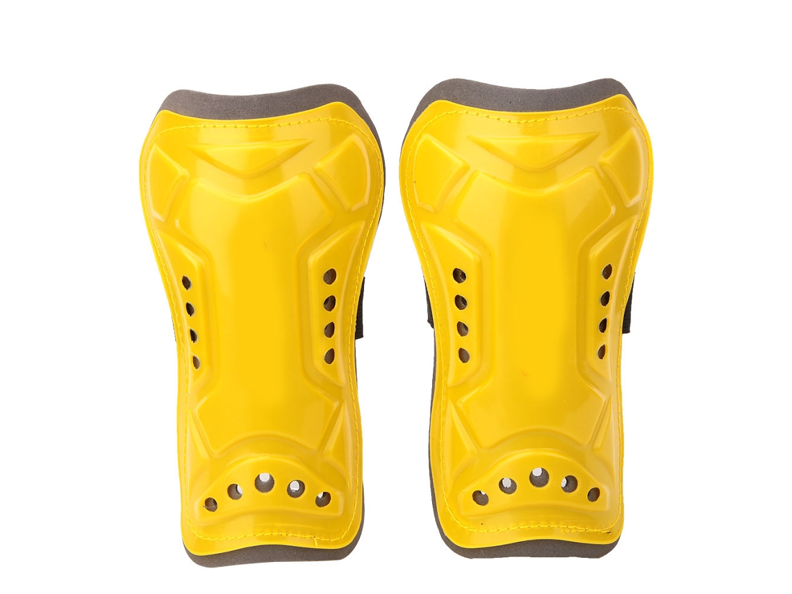 Espinilleras de Fútbol S/MARCA para Niños, Proteção, Hebilla, Amarelo