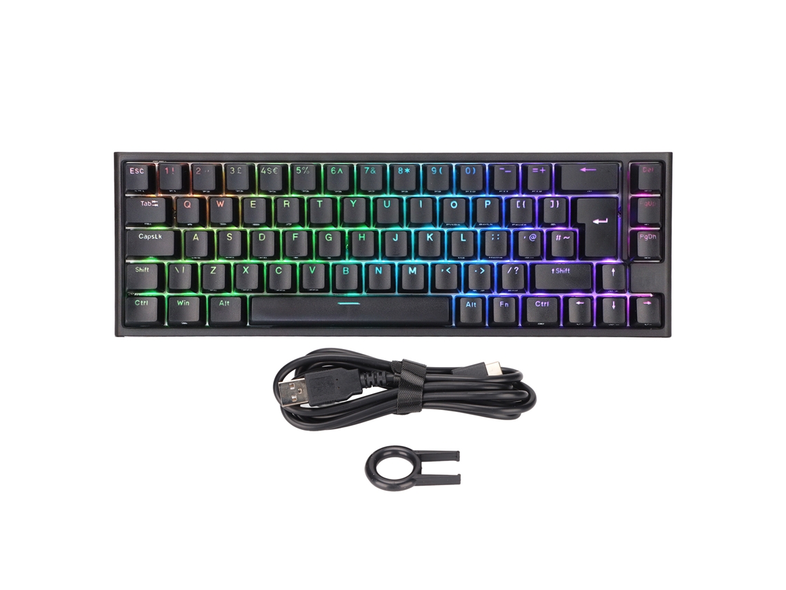 Teclado Mecânico LAXISCREED Rgb Usb Type C