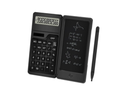 Calculadora Com Bloco De Notas, Tela Lcd De 12 Dígitos, Calculadora Solar De Mesa, Calculadora Portátil Para Desligar Everley891