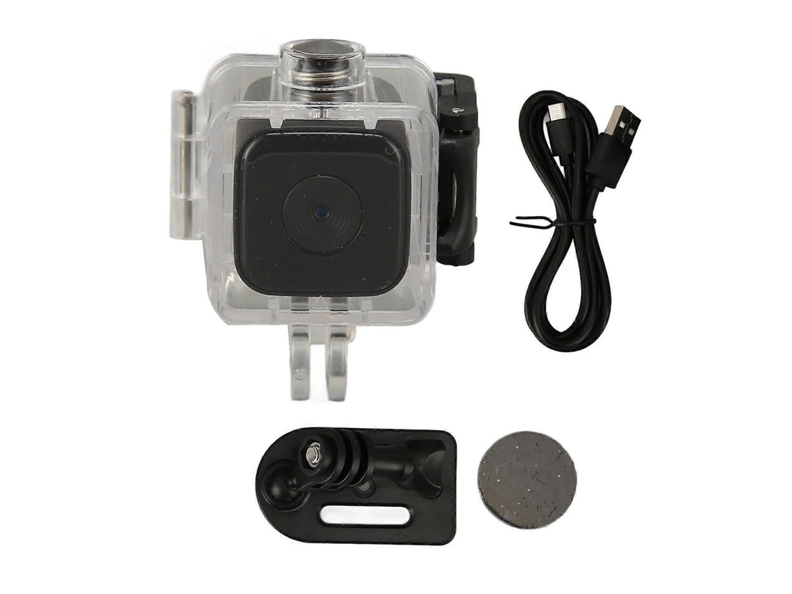 Mini Câmera À Prova D'água Hd 1080p com Visão Noturna Infravermelha, Multifuncional, Mini Câmera de Ação, Câmera Dv F TAISHENGDA