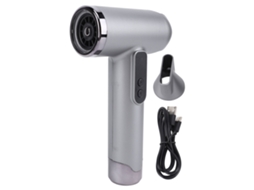 Secador de Cabelo Recarregável Usb 15600mah Compacto Cinza