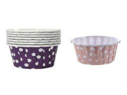 Lurelia Caixas De Papel, 100 Formas, Rosa, Para Bolos E Doces