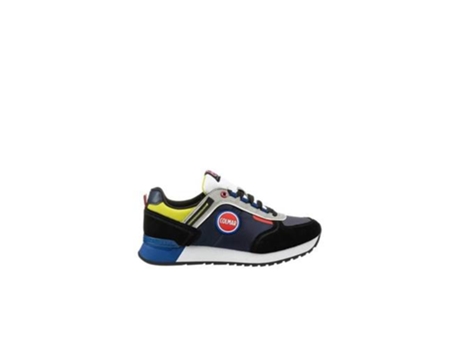 Ténis COLMAR Travis Sport Homem (Azul Marinho - Couro Natural - 45)