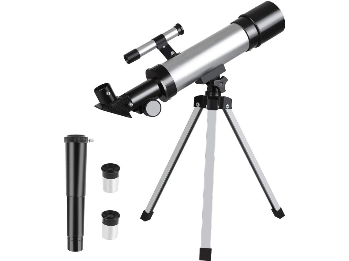 Telescópio Infantil, Telescópio para Iniciantes em Astronomia, Monocular para Busca de Estrelas BRILVIBERA