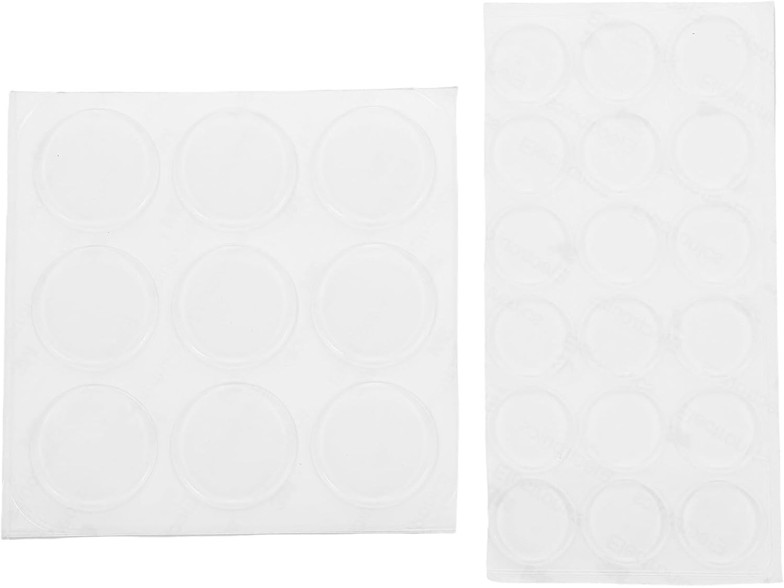 Popetpop 27 Peças Protetores De Assento Sanitário Silicone Autoadesivos Compatíveis Com Móveis E Alto Falantes