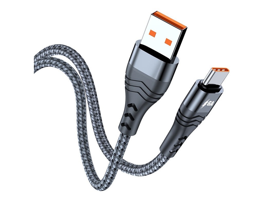 Carregador Usb Tipo Carregamento Rápido Dados Oppo para Huawei, Samsung, Xiaomi