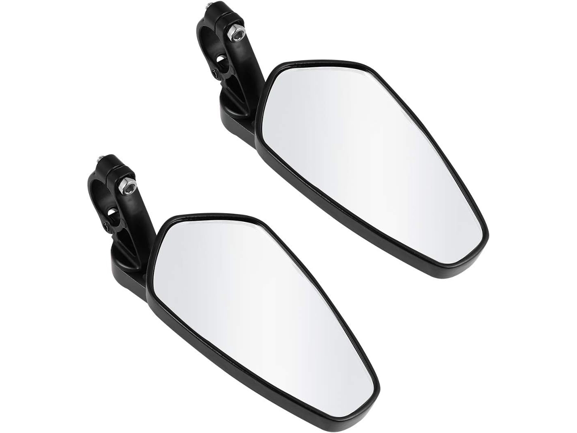 Espelhos Retrovisores De Liga Leve Para Motocicletas, Versáteis E Com Fácil Ajuste.