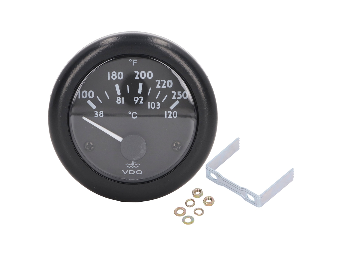 Medidor de Temperatura Água Motor 2 Polegadas 38 120℃ Prova D'água Diesel 12v