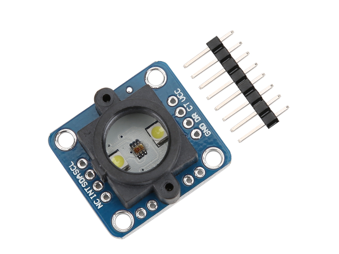 Laxiscreed Placa De Circuito Com Sensor De Cor E Luz Ajustável Para Acessórios Elétricos