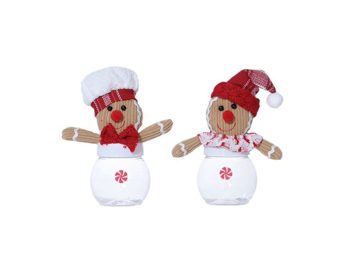 Pack de 2 Homens de Natal Gengibre LAXISCREED