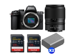 Z50 Ii + 18 140mm F/3.5 6.3 Vr + 2 Sandisk 128gb Extreme Pro Uhs ii Sdxc + 2 Nikon En el25a + Ebook “20 Dicas para Fotos Que Impressionam” NIKON