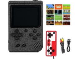 Console de videogame portátil retrô com 800 jogos clássicos de FC, tela colorida de 2,8 polegadas, Su 800 Black Slowmoose (fmy)