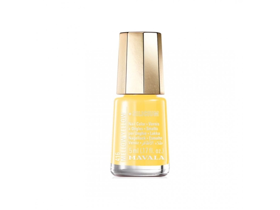 Verniz de Unhas MAVALA Color Vibe Nº 416 Mellow Yellow 5 Ml