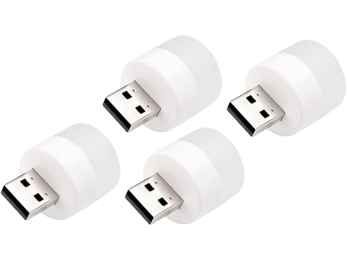 Conjunto De 4 Luminárias Cabeceira Gatuida Com Plugue, Luz Noturna Led