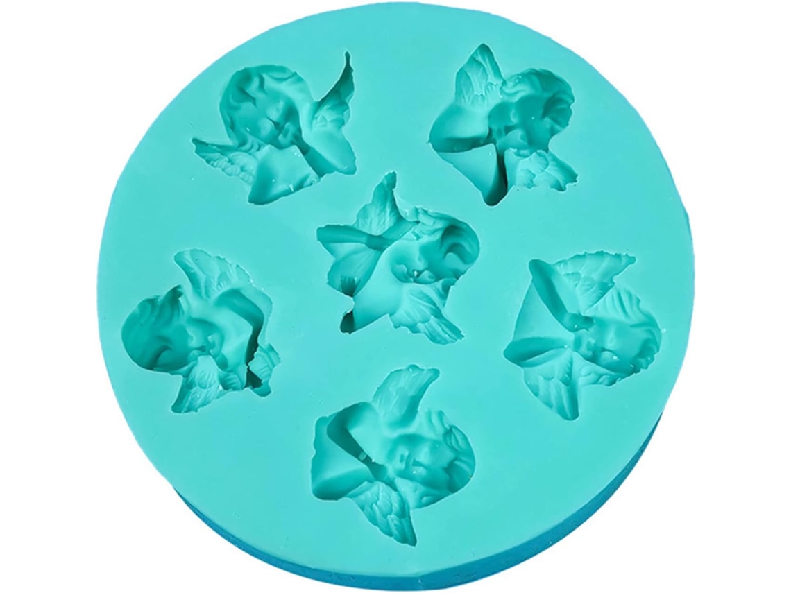 Molde de silicone 3D para mousse Anjo