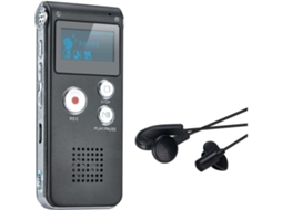 Gravador de Voz NISSGU Lyb-1009-Hmy8 8 Gb Mp3